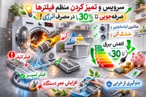 اهمیت سرویس دورهای فیلترها برای صرفهجویی در مصرف انرژی